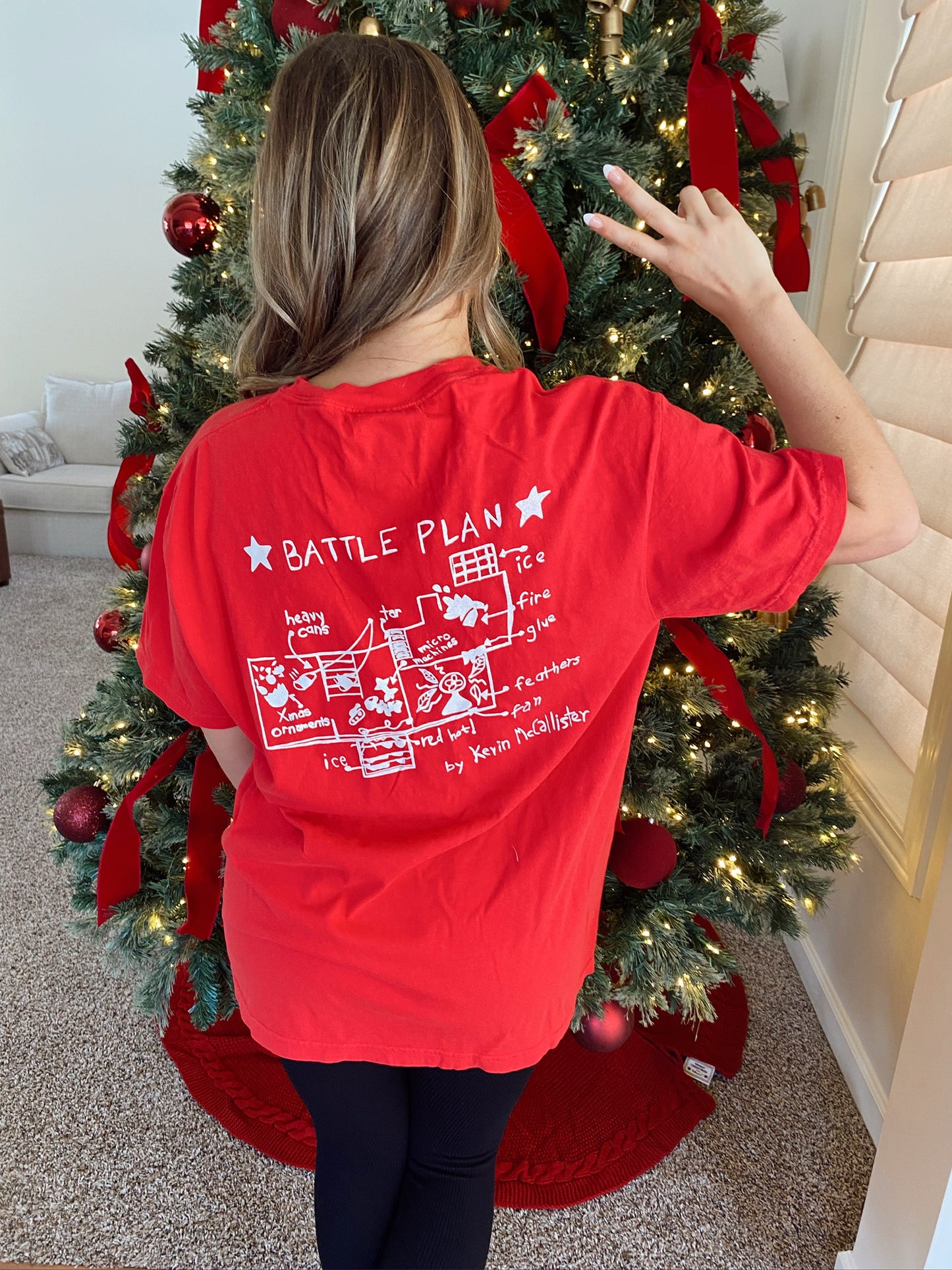 Home Alone Battle Plan Tee