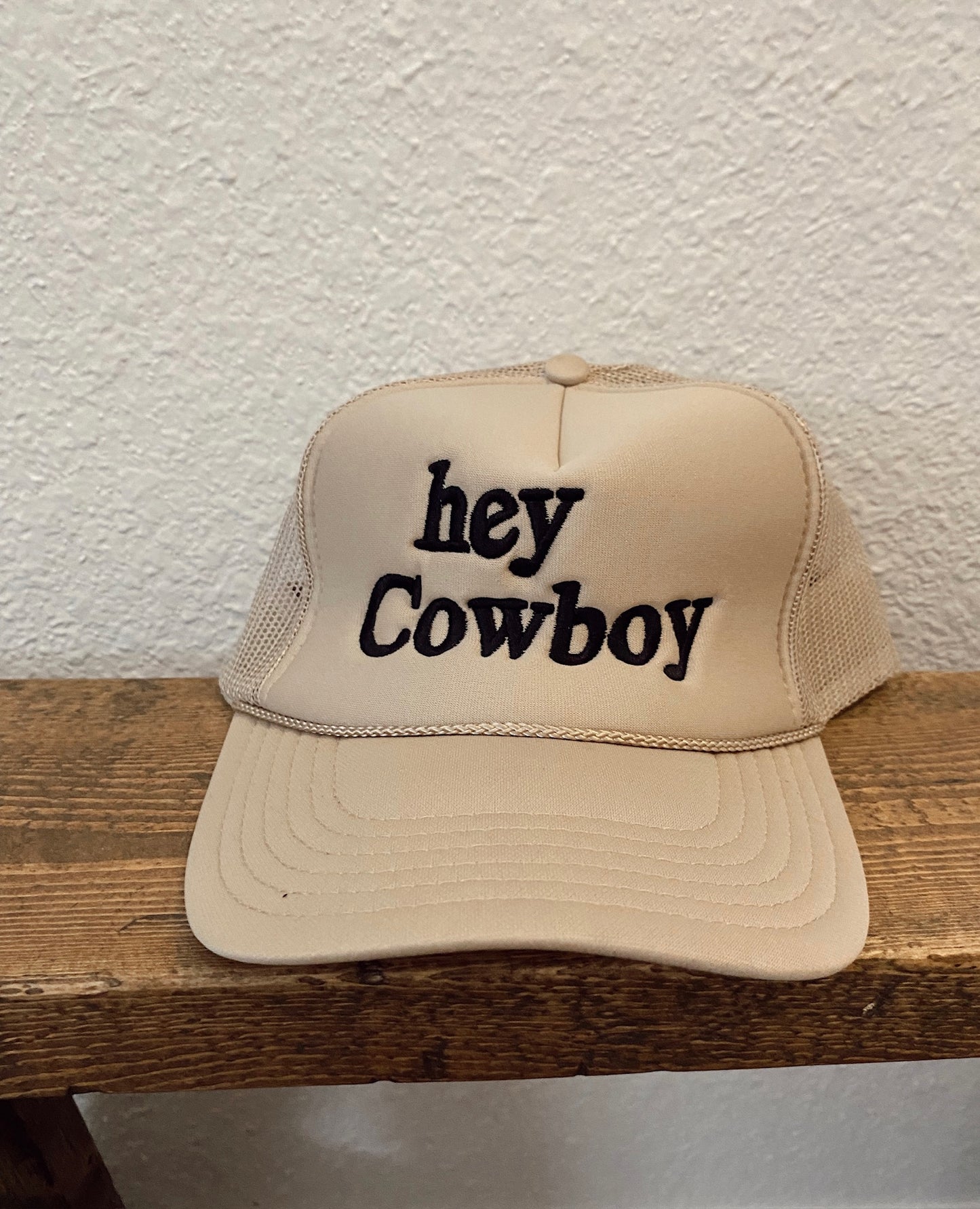 Hey Cowboy Trucker Hat