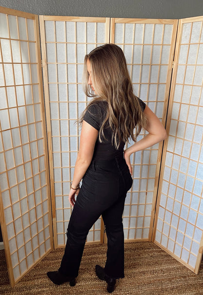 Basic Girl Black Bodysuit