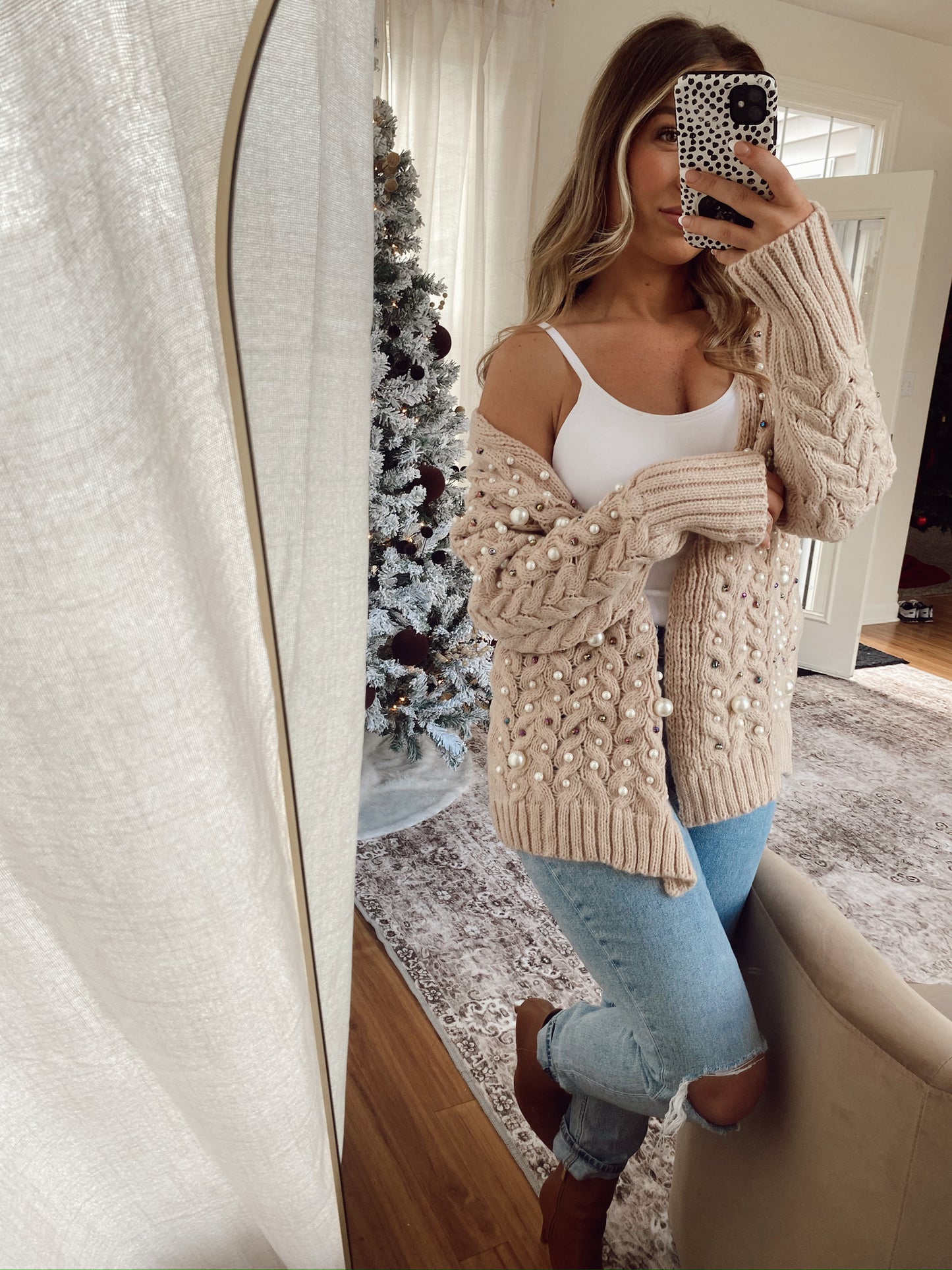 Mistletoe Cardigan