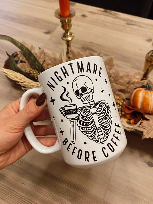 Nightmare Before Coffee Mug