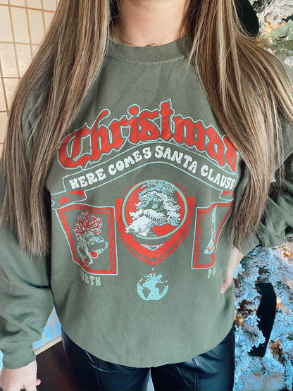 Christmas Patch Sweatshirt