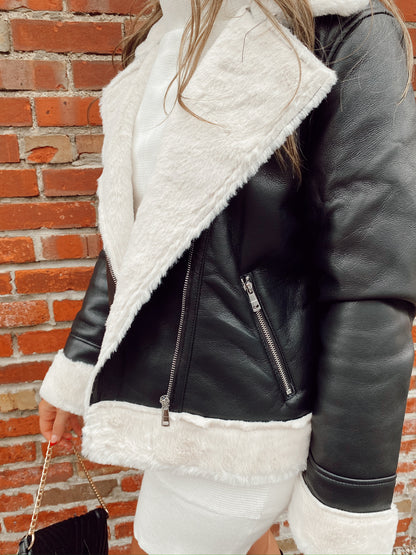 Brynn Biker Coat