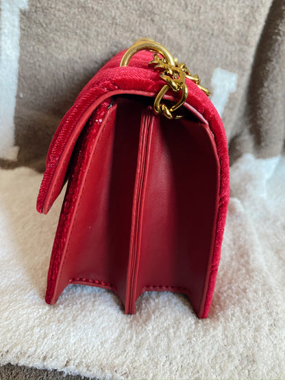 Christmas Day Velvet Bag