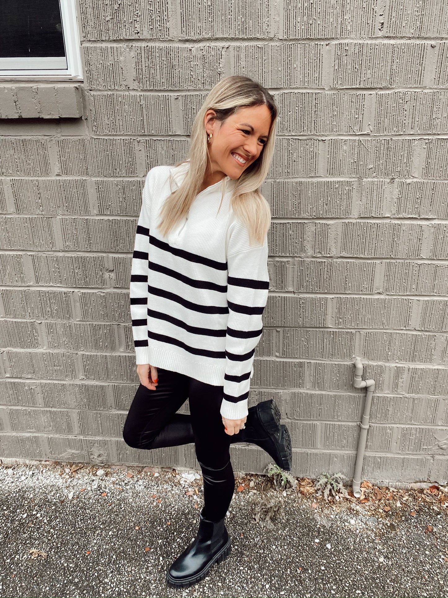 Stacey Stripe Sweater