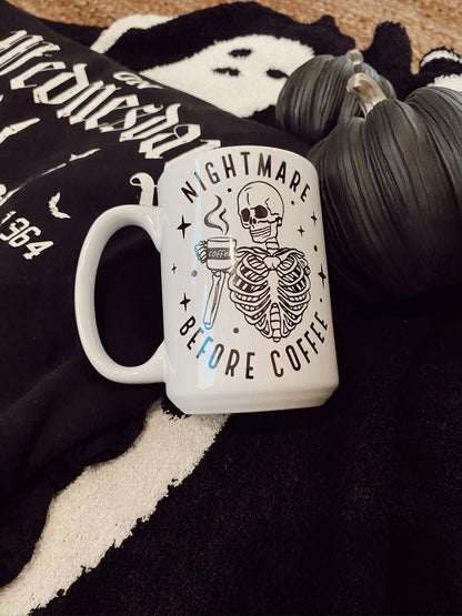 Nightmare Before Coffee Mug