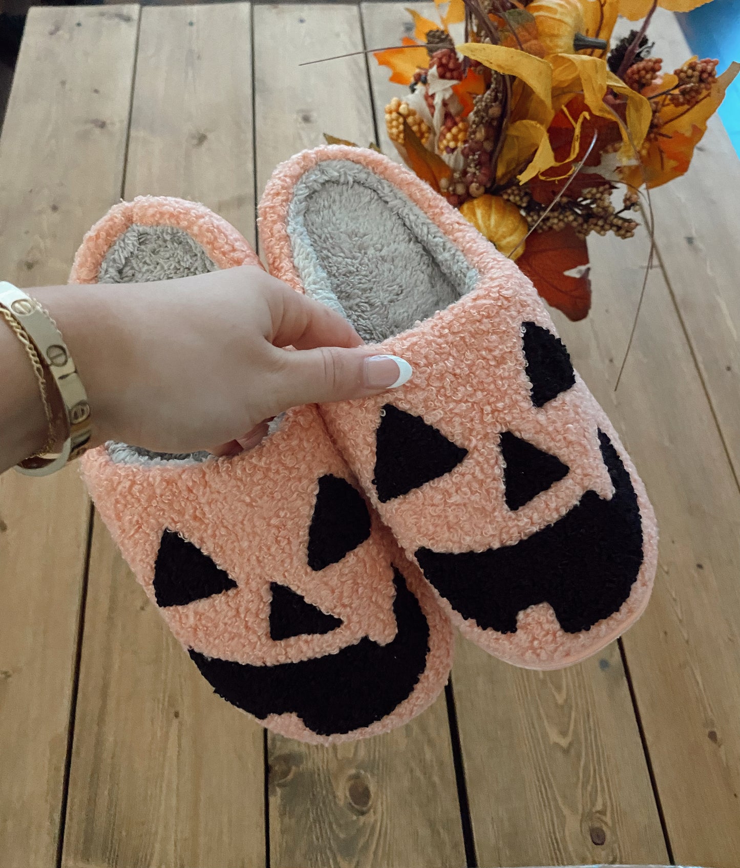 Jack O Lantern Slippers