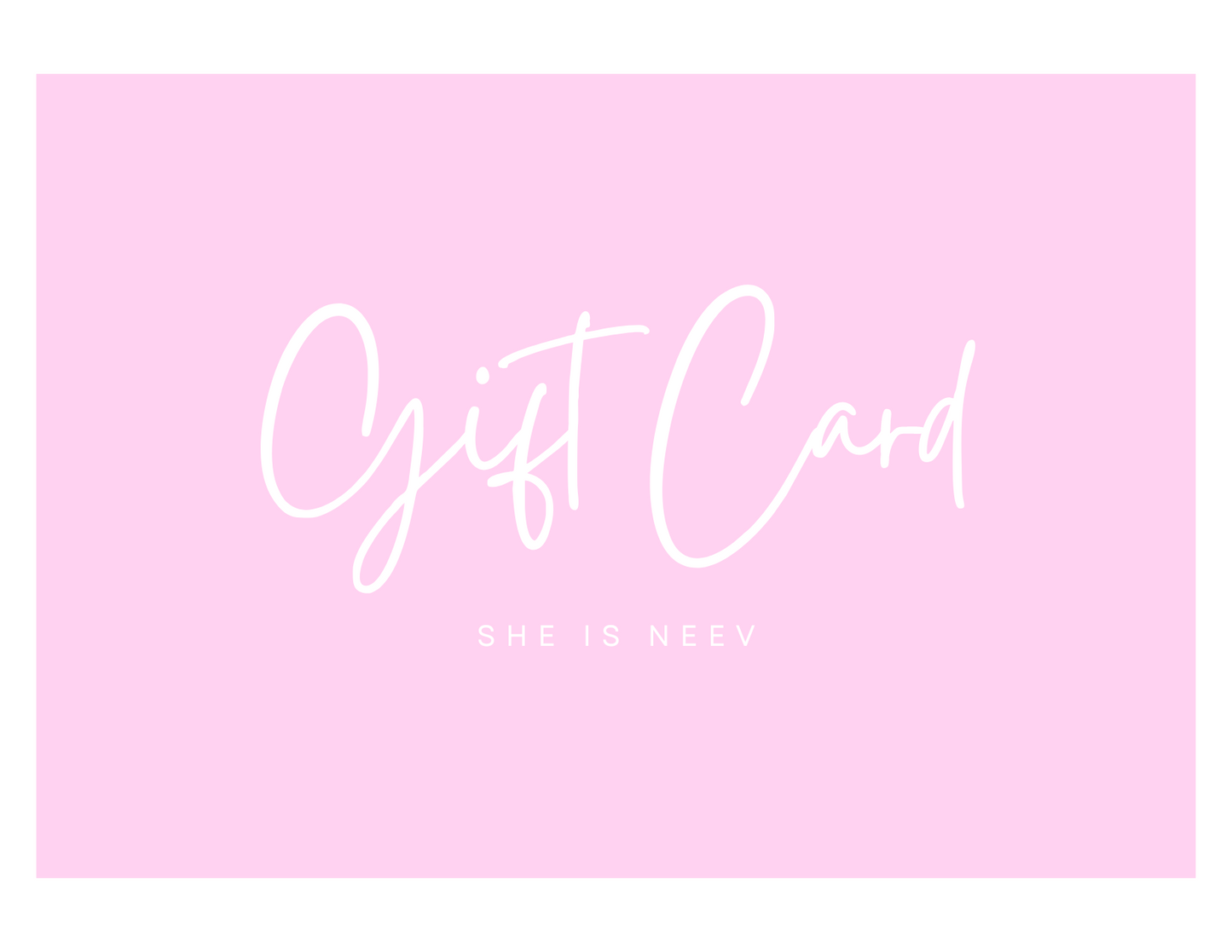 She Is Neev Gift Card