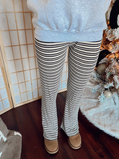 Stay Cozy Stripe Lounge Pants