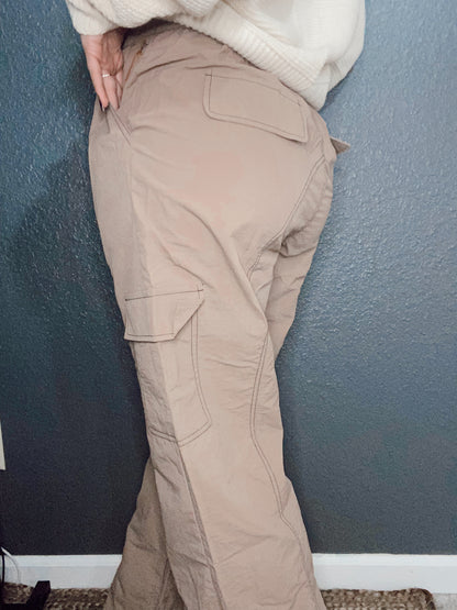 Lola Tan Cargo Pants