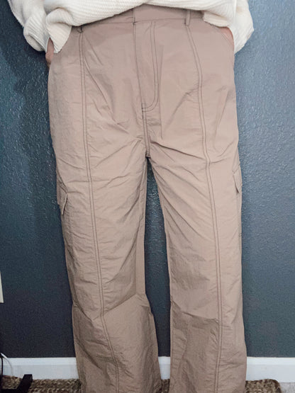 Lola Tan Cargo Pants